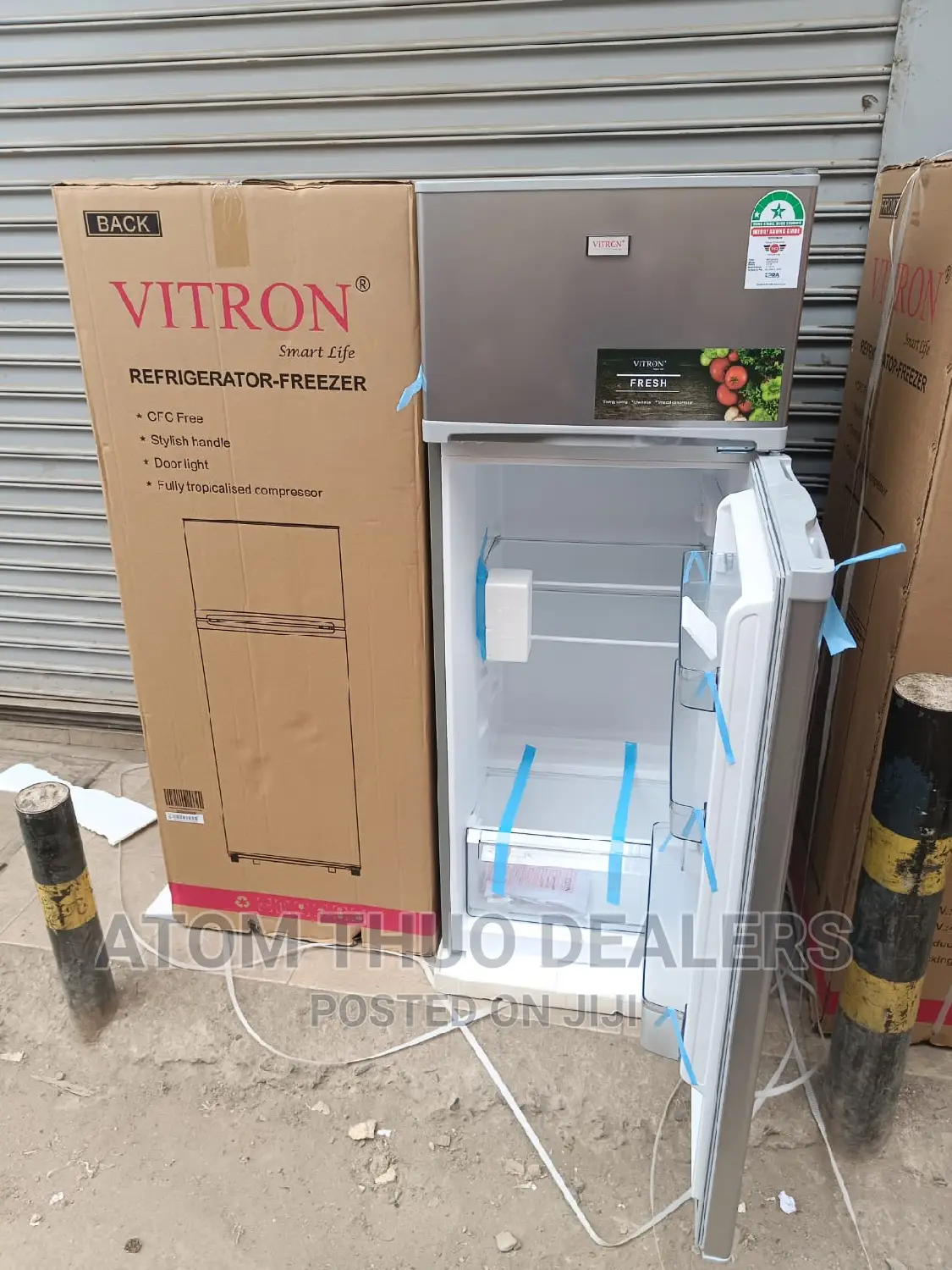 Vitron Top Freezer 208 Lt Double Door , ,.