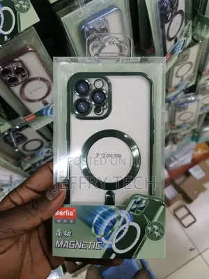 iPhone 12 Pro Max Case [Compatible With Magsafe] Camera Lens