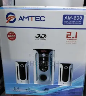 Amtec 2.1ch Am-608 Hometheatre System