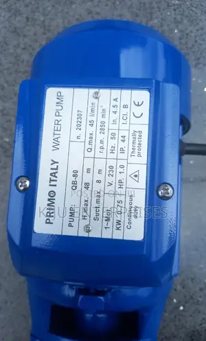 Primo Booster-Pump Available