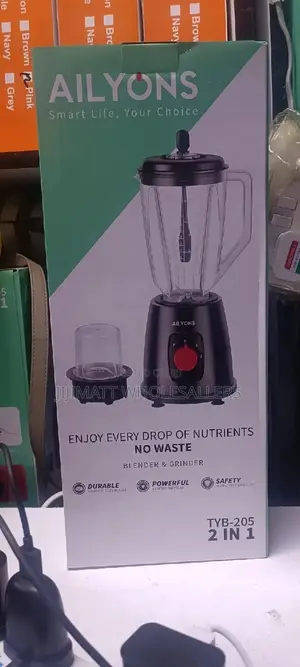 AILYONS Blender 2 in 1 With Grinder Machine 1.5litres