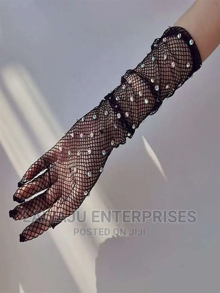 Mesh Fishnet Gloves