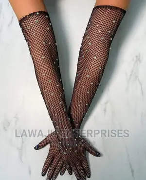 Mesh Fishnet Gloves