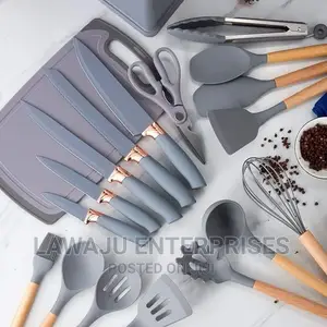 19PC Set Executive Silicon Spoons