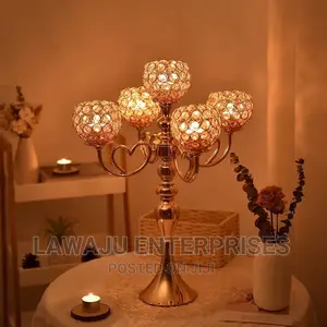 25 Inch 5pieces Candle Metal Candlestick