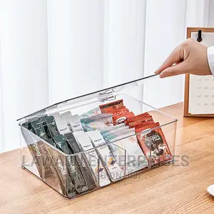 8 Compartments Tea Bag and Coffee Organizer Container