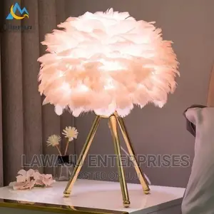 Simple Feather LED Table Lamp