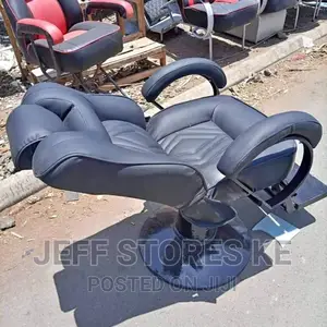 Adjustable Local Black Barber Chair