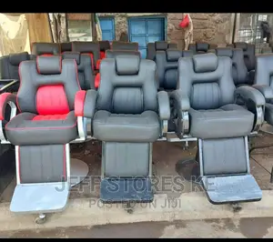 Covered Local Barber Seat With Reclining Pump