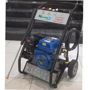 Milano Italia Pressure Washer Petrol 3300psi 8hp Engine