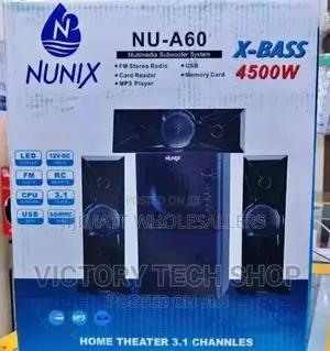 Nunix Nu- A60 Xbass Home Theater Sound System