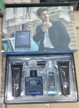 5 in 1 Isabella Deep Ocean Perfume Fragrance Gift Set