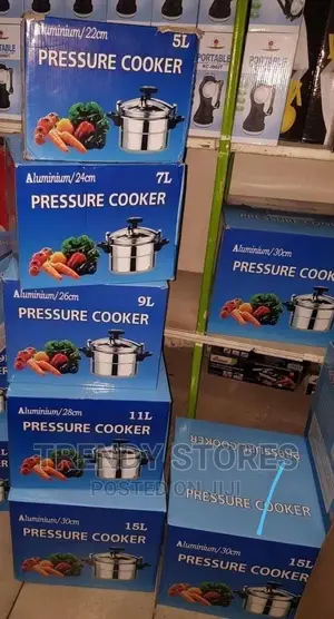 2 Handle Pressure Cookers Non Explosive