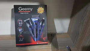 Geemy Rechargeable Hair Shaving Machine, Shaver- 3 In 1