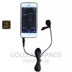 Wired 3.5mm Mini Lapel Microphone Metal Clip For Phone, Comp