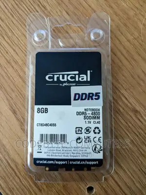 Crucial Laptop Ram Ddr5 8gb 4800