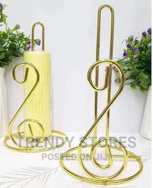 Golden Serviette Holder