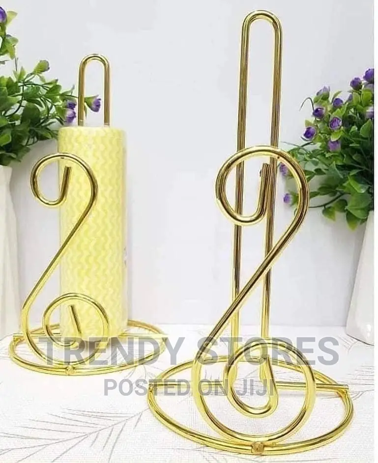 Golden Serviette Holder
