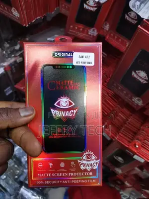 SAMSUNG GALAXY A12 Ceramic Film Glossy Privacy 3D