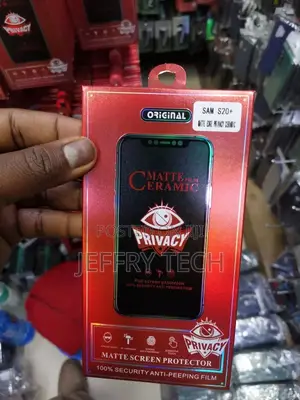 Samsung S20+ Anti-Spy Privacy Matte Ceramic Screen Protector