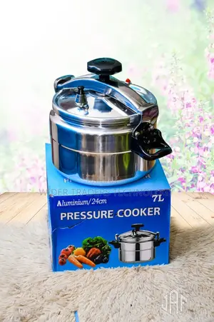 7 Litres Non Explosive Kitchen Pressure Cooker, Assorted 7l