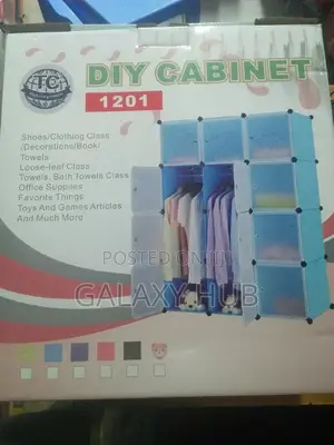 Plastic Diy Cabinet/Wardrobe