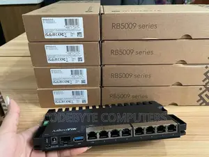 Mikrotik RB5009 Heavy-Duty 8 Port Poe Router - Rb5009upr+S+I
