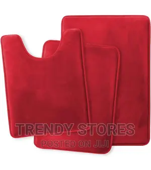 Memory Foam Bath Mat Set for Bathroom
