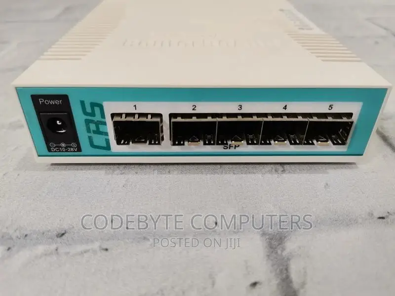Mikrotik (CRS106-1C-5S) Desktop Smart Switch