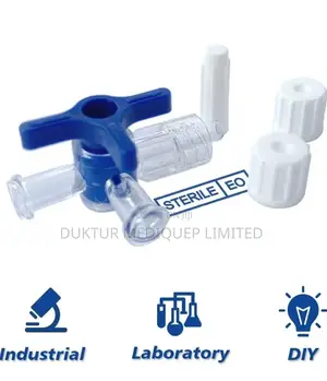 Medical Three Way Stopcock/ 3 Way Luer Lock Valve 1pc