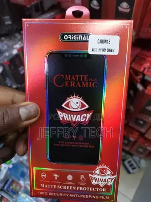 Tecno Camon 18 Privacy Ceramic Screen Protector
