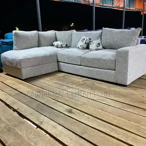 Grey L-Sofa/Corner Sofa