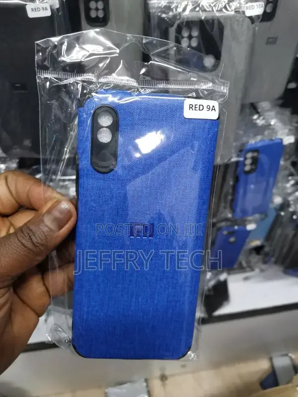 Jeans BACK CASE FOR Redmi 9a Blue