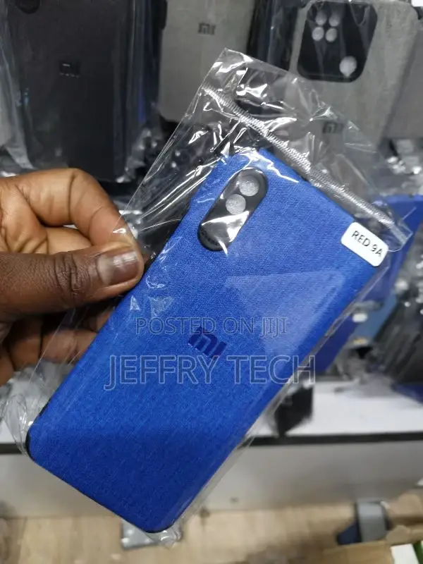 Jeans BACK CASE FOR Redmi 9a Blue