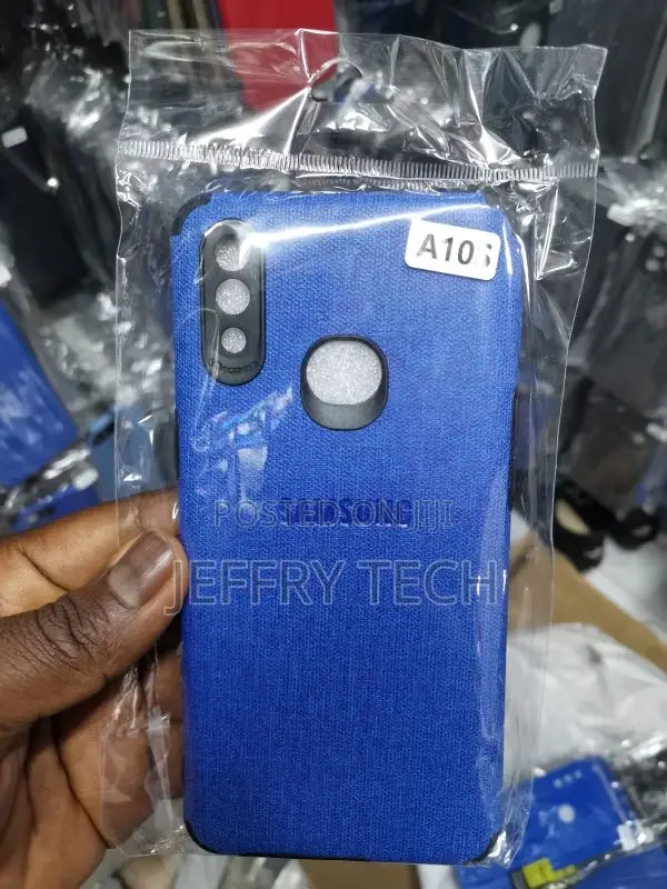 Jeans BACK CASE FOR Samsung A10s Blue Case