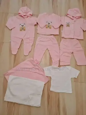 8 PCS Fleece Receiving Set
