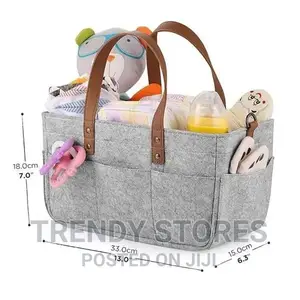 Baby Diaper Caddy Nursery Organizer