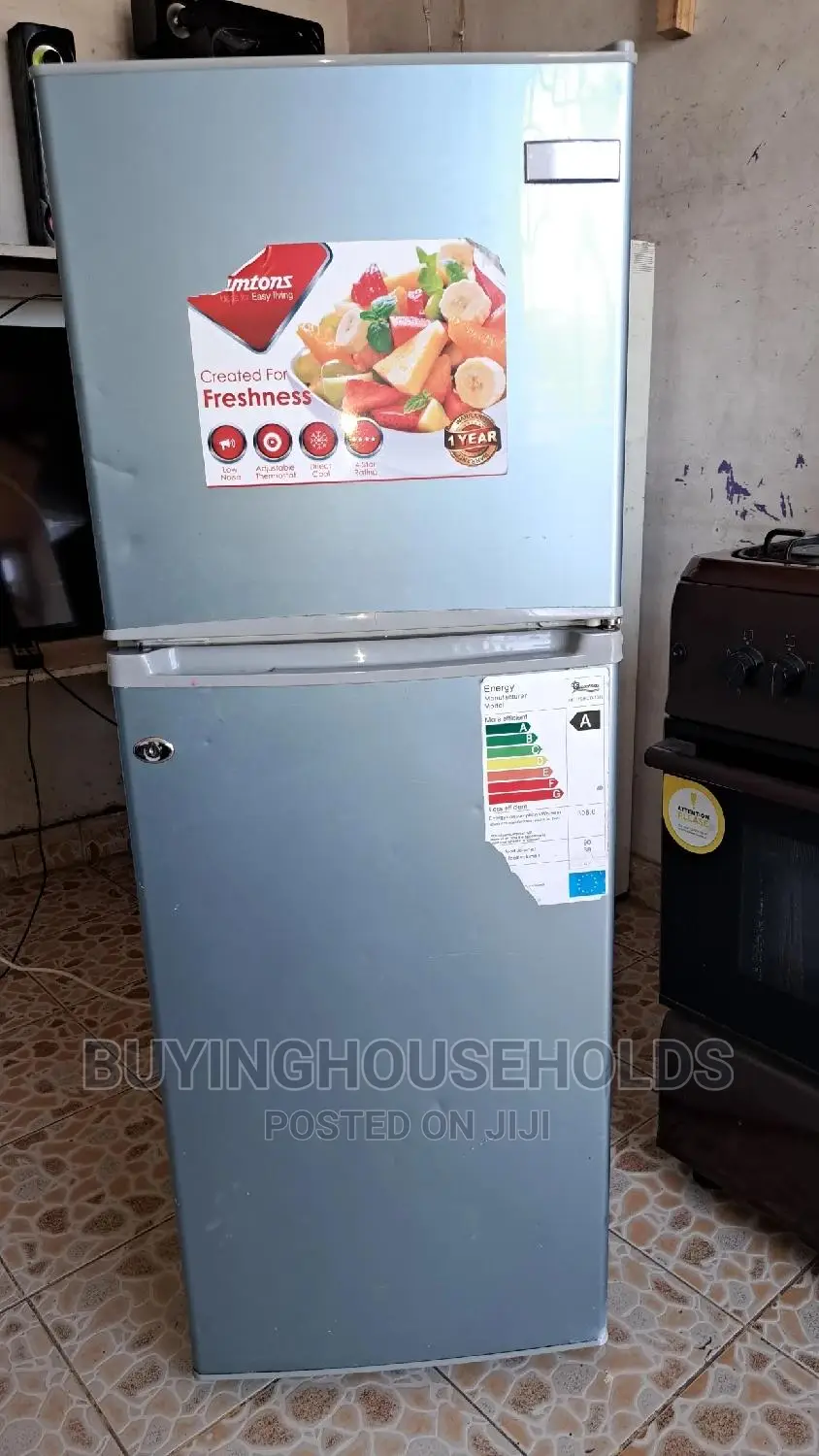 Ramtons 128L Two Door Fridge