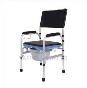 The Elderly Portable Mobile Toilet Bath Chair Wheelchair