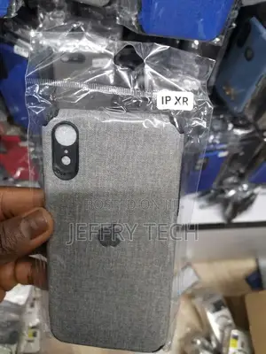 iPhone Xr Case Soft Canvas Denim Cloth
