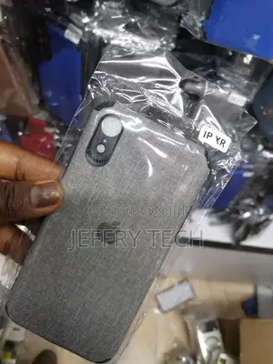 iPhone Xr Case Soft Canvas Denim Cloth