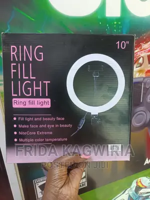 10" Ring Light With Stand