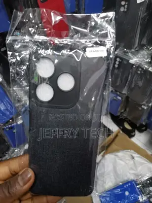 Tecno Spark 10C Fabric Jeans Texture Camera Protection Case