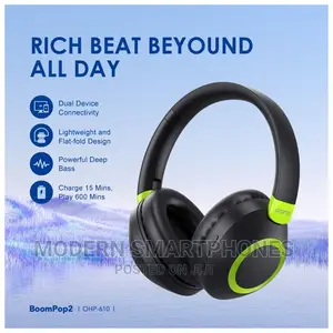 Oraimo Boompop 2 Powerful Deep Bass Dual Device Headphones