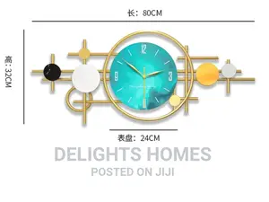 Luxury Large Metal Wall Hanging Watches