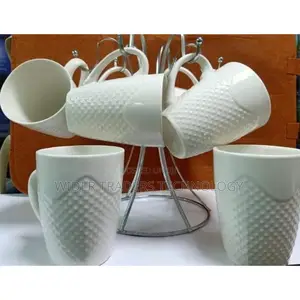 *6 Pc Mug White