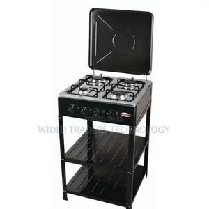 Velton 4 Gas Standing Cooker Black