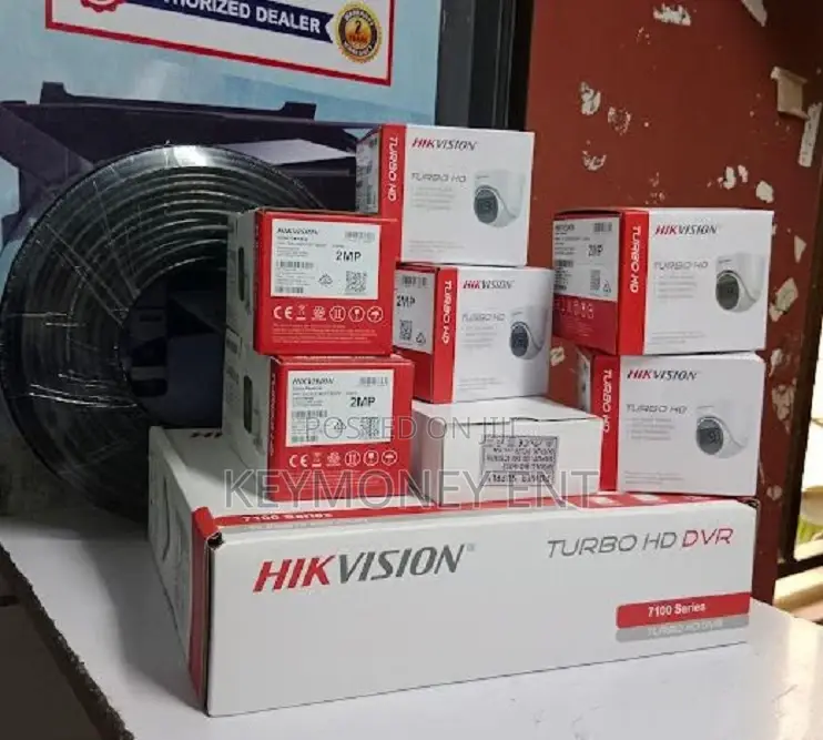 8 Hikvision(Dome/Bullet) Security Surveillance CCTV Camera