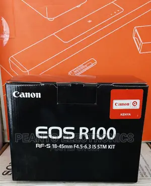 Canon Eos R100 Mirrorless Camera With 18-45mm Lens