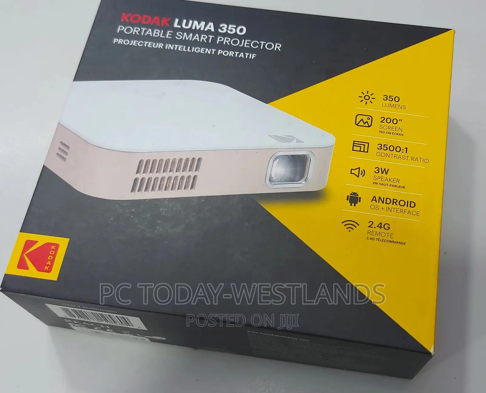 Kodak Luma 350 Portable Smart Projector ,Android ,Wifi/Bt